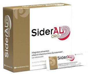 SiderAL ORO Eisen 14 mg Pulverbeutel für Kinder glutenfrei 20 Stück – Bild 1 von 1