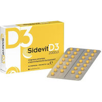 Produktbild von Sidevit Vitamin D3 2000 IE Tabletten glutenfrei und laktosefrei 30 Stück