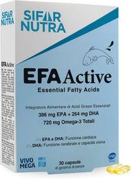 Sifar Nutra EFA Active Omega-3 Fischöl VivoMega Kapseln mit 720 mg Omega-3 IFOS 5 Sterne – Bild 1 von 1