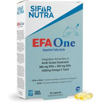 Produktbild von Sifar Nutra EFA One Omega 3 Fischöl Kapseln mit 1020 mg EPA und DHA IFOS 5-Sterne zertifiziert