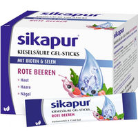 Produktbild von Sikapur Kieselsäure Gel-Sticks rote Beeren glutenfrei und laktosefrei 30 Stück