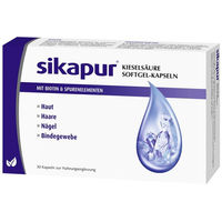 Produktbild von Sikapur Kieselsäure Softgel Kapseln mit Biotin 30 Stück