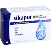 Produktbild von Sikapur Kieselsäure Softgel-Kapseln mit Biotin 90 Stück