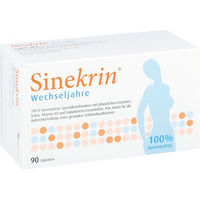 Produktbild von Sinekrin Tabletten laktosefrei und glutenfrei für Frauen