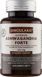 SINGULARIS Ashwagandha Forte 620 mg Kapseln 60 Stück – Bild 1 von 2