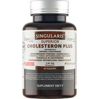 Produktbild von SINGULARIS Cholesterin Plus Superior mit Monacolin K 60 vegetarische Kapseln