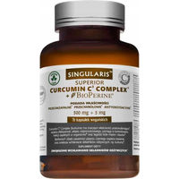 Produktbild von SINGULARIS Curcumin C3 Complex mit BioPerine Kurkuma Extrakt 70 Kapseln
