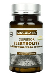 SINGULARIS Electrolytes Superior Vegan Gefriergetrocknetes Kokoswasser Kapseln 30 Stück – Bild 1 von 3