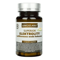 Produktbild von SINGULARIS Electrolytes Superior Vegan Gefriergetrocknetes Kokoswasser Kapseln 30 Stück