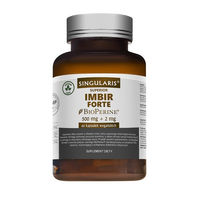 Produktbild von Singularis Ingwer Forte mit BioPerin 500 mg und 2 mg vegane Kapseln 60 Stück