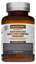 Singularis Superior Natürliches Multivitamin 60 vegane Kapseln – Bild 1 von 1