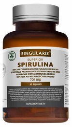 Singularis Superior Spirulina 700 mg 60 Kapseln – Bild 1 von 2