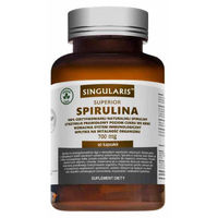 Produktbild von Singularis Superior Spirulina 700 mg 60 Kapseln