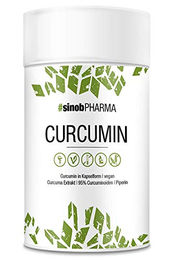 Sinob Curcumin 95% Kurkuma Extrakt Kapseln hochdosiert vegan 60 Stück – Bild 1 von 1