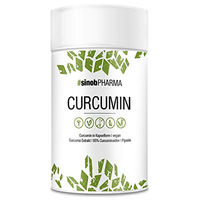 Produktbild von Sinob Curcumin 95% Kurkuma Extrakt Kapseln hochdosiert vegan 60 Stück