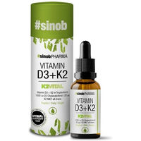 Produktbild von Sinob Vitamin D3 + K Tropfen vegan ohne Zusatzstoffe 10 ml