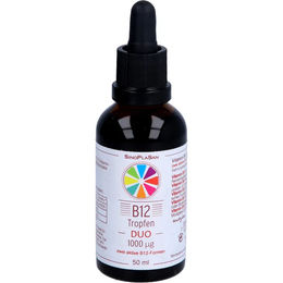 SinoPlaSan B12 DUO Vitamin B12 Tropfen 1000 µg 50 ml – Bild 1 von 3