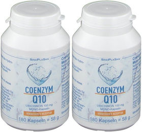 SinoPlaSan Coenzym Q10 Ubiquinon 100 mg Kapseln 180 Stück – Bild 1 von 1