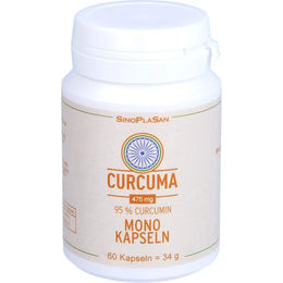 SinoPlaSan Curcuma Extrakt 475 mg mit 95% Curcumin Kapseln 60 Stück – Bild 1 von 1
