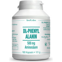 Produktbild von SinoPlaSan Dl-Phenylalanin 500 mg Aminosäure Kapseln 180 Stück