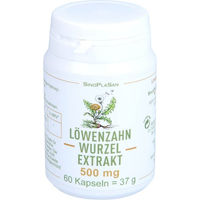 Produktbild von SinoPlaSan Löwenzahnwurzel-Extrakt 500 mg Kapseln vegan glutenfrei laktosefrei 60 Stück