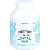 Produktbild von SinoPlaSan Magnesium 8fach Komplex 400 mg Kapseln 180 Stück