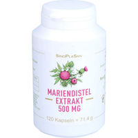 Produktbild von SinoPlaSan Mariendistel Extrakt 500 mg Kapseln 120 Stück
