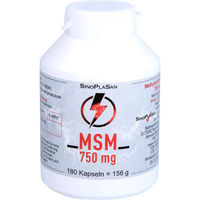 Produktbild von SinoPlaSan MSM 750 mg Kapseln 180 Stück