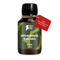 Produktbild von SinoPlaSan Olivenblatt-Extrakt Natura, flüssig, vegan, glutenfrei und laktosefrei, 100 ml