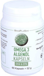 SinoPlaSan Omega-3 Algenöl DHA+EPA Kapseln vegan 60 Stück – Bild 1 von 1