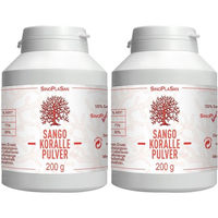 Produktbild von SinoPlaSan Sango-Koralle Algenkalk Pulver vegan laktosefrei glutenfrei ohne Zusatzstoffe