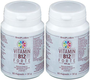 SinoPlaSan Vitamin B12 forte B-Komplex Kapseln 120 Stück – Bild 1 von 1