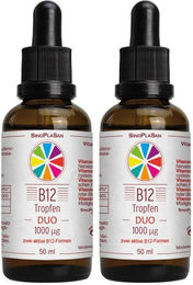 SinoPlaSan Vitamin B12 Tropfen DUO 1000 µg vegan – Bild 1 von 1