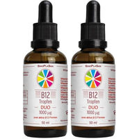 Produktbild von SinoPlaSan Vitamin B12 Tropfen DUO 1000 µg vegan