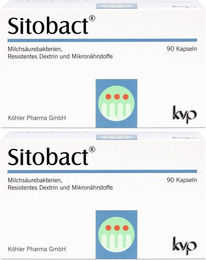 Sitobact Kapseln von Köhler Pharma GmbH glutenfrei und ohne Zusatzstoffe – Bild 1 von 1