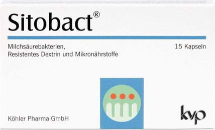 Sitobact Köhler Kapseln vegetarisch glutenfrei laktosefrei und ohne Gelatine – Bild 1 von 1