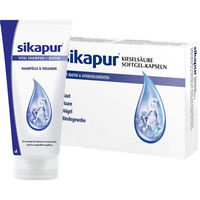 Produktbild von SKIAPUR Kieselsäure-Softgel-Kapseln mit Biotin vegan