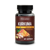 Produktbild von Skoczylas Kurkuma mit Piperin und Ingwer Kapseln vegan 60 Stück