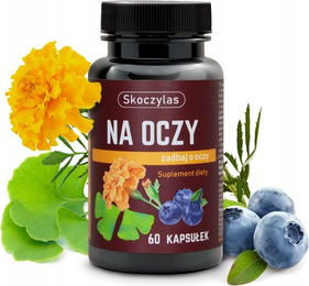 Skoczylas Lutein Zeaxanthin Augenpflege Kapseln mit Heidelbeere vegan – Bild 1 von 5