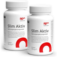 Produktbild von Slim Aktiv Stoffwechsel Kapseln von apodiscounter vegan