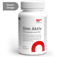 Produktbild von Slim Aktiv Stoffwechsel Kapseln von apodiscounter vegan