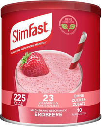 Slim Fast Milchshake-Pulver Erdbeere – Bild 1 von 3