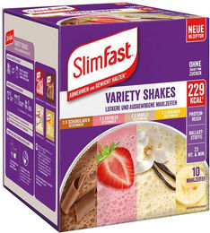 SlimFast Pulver Probierpaket Gemischt – Bild 1 von 2