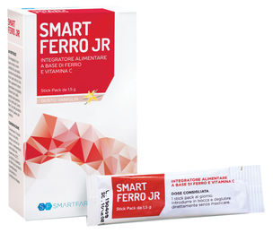 Smart Farma Smart Ferro Jr Sticks mit Vanille Aroma für Kinder 20 Stück – Bild 1 von 1