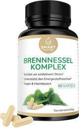 Smart Fasting® Brennnessel Kräuter-Komplex mit Mineralstoff-Komplex, vegan, 90 Kapseln – Bild 1 von 3