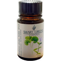 Produktbild von SMART GREENS Brahmi-Gotu Kola Shots Kräuter-Komplex vegan ohne Zusatzstoffe in Ampullen