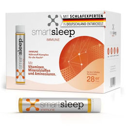 smartsleep IMMUNE Immun-Nährstoffkomplex mit Vitamin C, D, Zink und Selen, vegan, 28 Ampullen – Bild 1 von 2