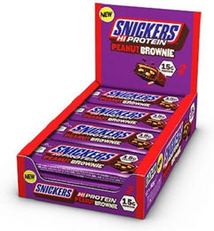 Snickers High Protein Riegel Peanut Brownie 12 Stück – Bild 1 von 1