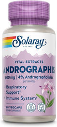 Solaray Andrographis-Extrakt Kapseln vegan ohne Zusatzstoffe 60 Stück – Bild 1 von 3
