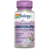 Produktbild von Solaray Andrographis-Extrakt Kapseln vegan ohne Zusatzstoffe 60 Stück